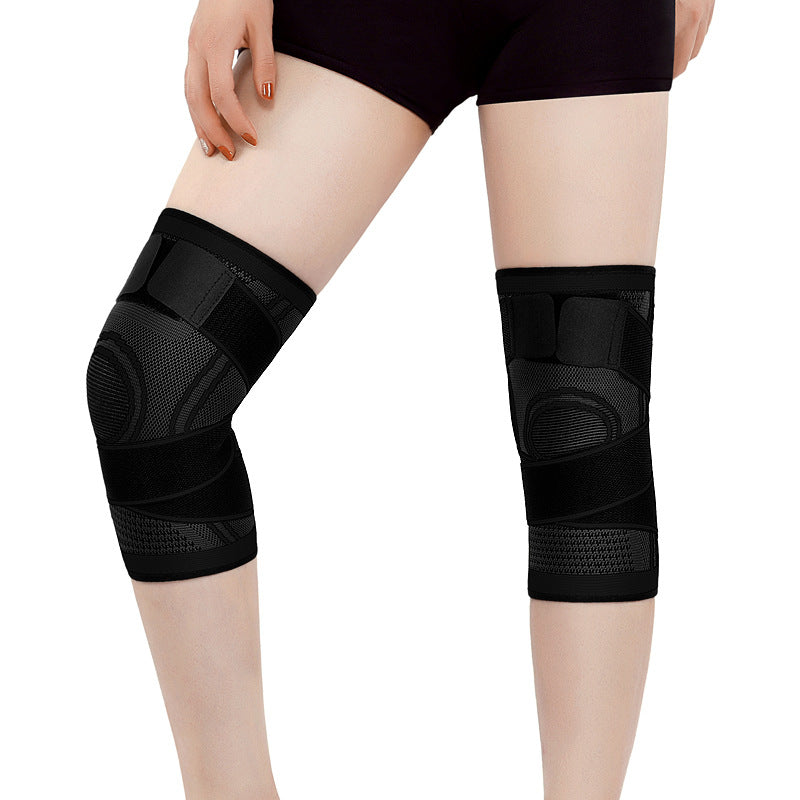 Sports kneecap outdoor riding strap kneecap protective gear running mountaineering kneecap cover sports pressure strap kneecap